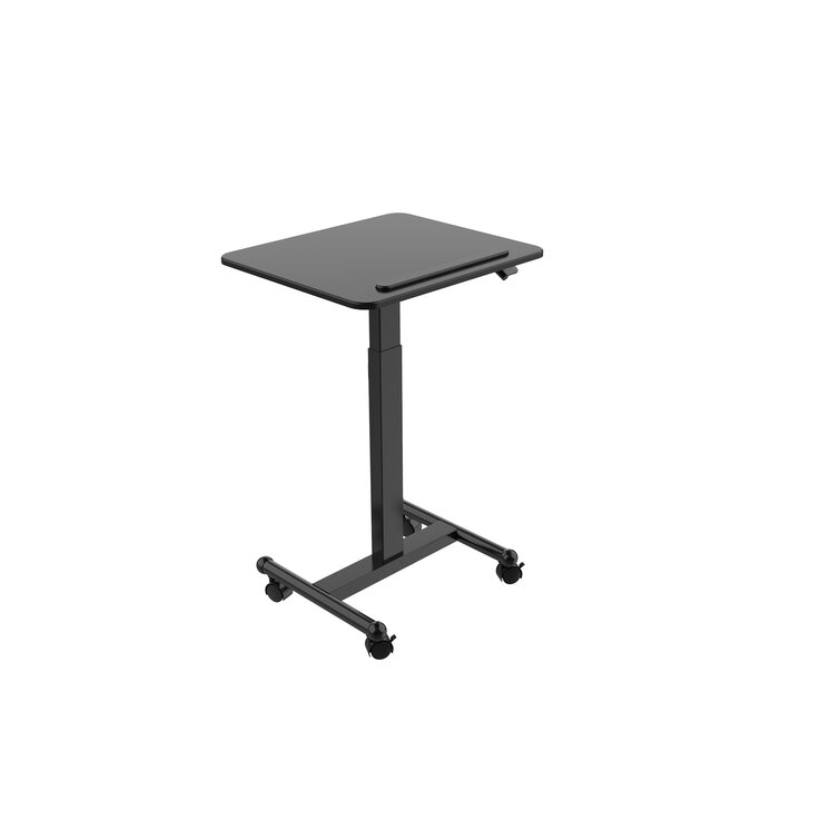 Movable tray deals table